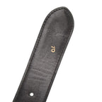 Celine Vintage Carriage Belt 70 Wine Red Bordeaux Leather — view 9