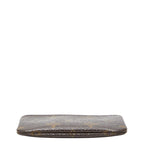 Louis Vuitton Monogram Pochette Cles Coin Case Key Purse Brown Leather — view 3