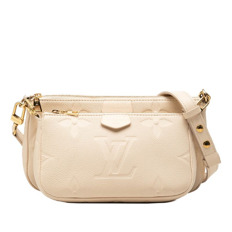 Louis Vuitton Monogram Empreinte Multy Pochette Soir Crossbody Shoulder