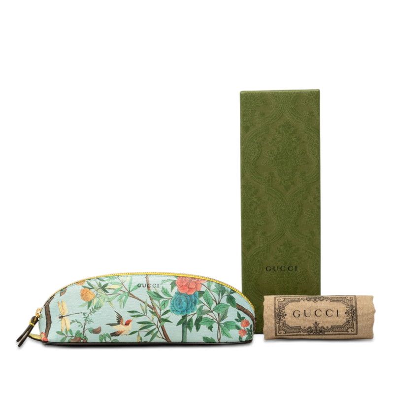 Gucci Tian Pouch Case Pencil Blue Multicolor — view 7