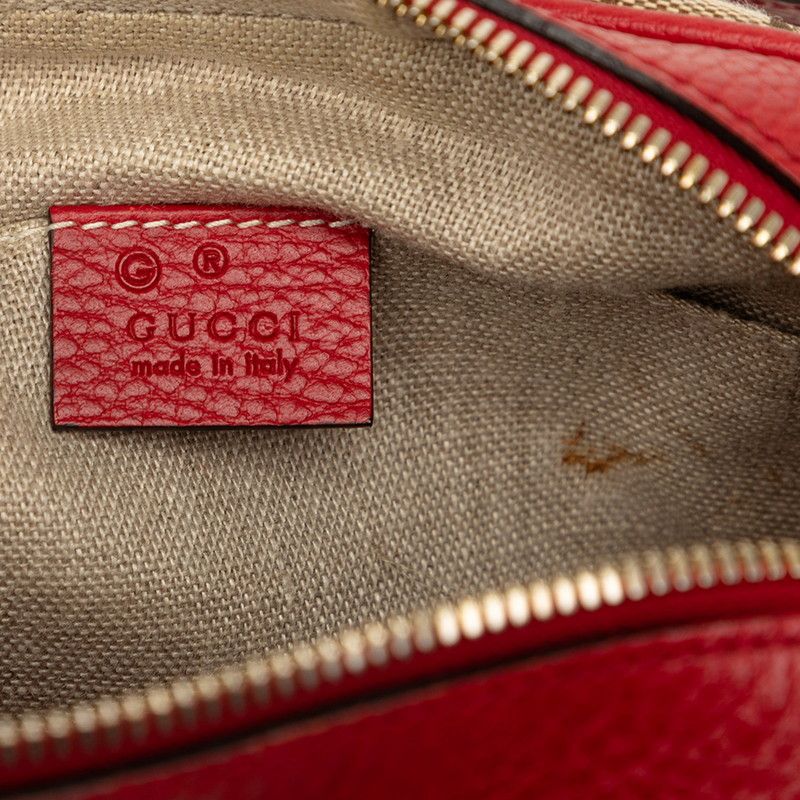 Gucci GG Canvas Crossbody Shoulder Bag Beige — view 7