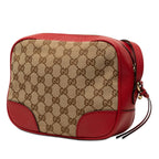 Gucci GG Canvas Crossbody Shoulder Bag Beige — view 2