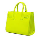 Saint Laurent Sac de Jour Nano 2-Way Shoulder Bag Yellow Leather — view 2
