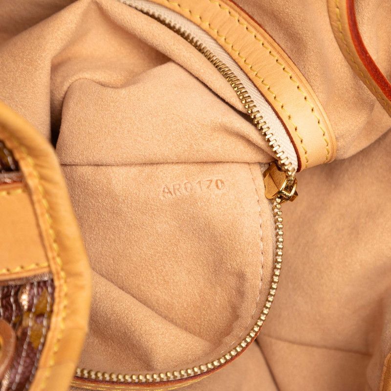 Louis Vuitton Monogram Eden Neo Handbag Pink Purple Leather — view 5