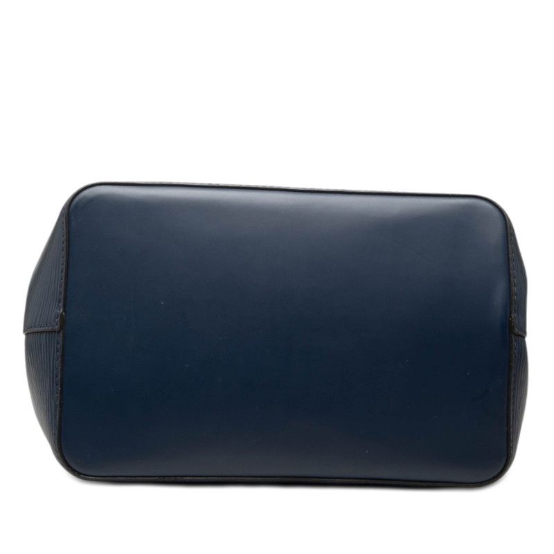 Louis Vuitton Epi Neo Noe MM 2-Way Shoulder Bag Andigo Blue Navy Red Leather — view 3