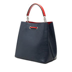 Louis Vuitton Epi Neo Noe MM 2-Way Shoulder Bag Andigo Blue Navy Red Leather — view 2