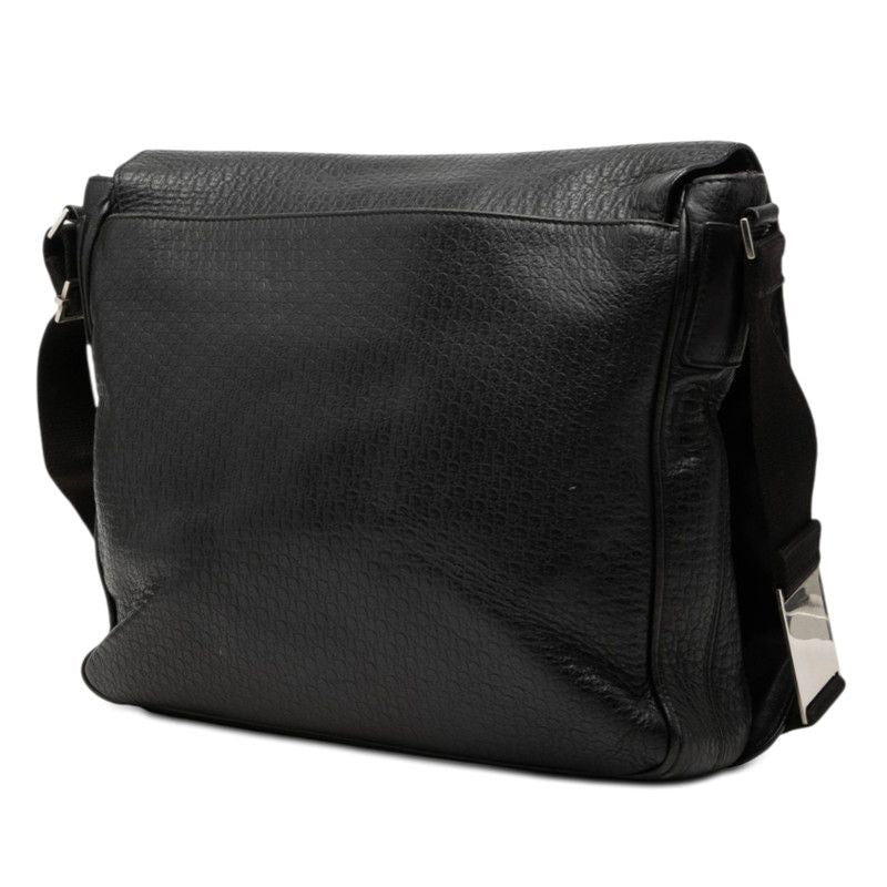 Dior Homme Shoulder Bag Black Leather — view 2
