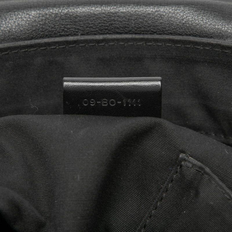 Dior Homme Shoulder Bag Black Leather — view 5