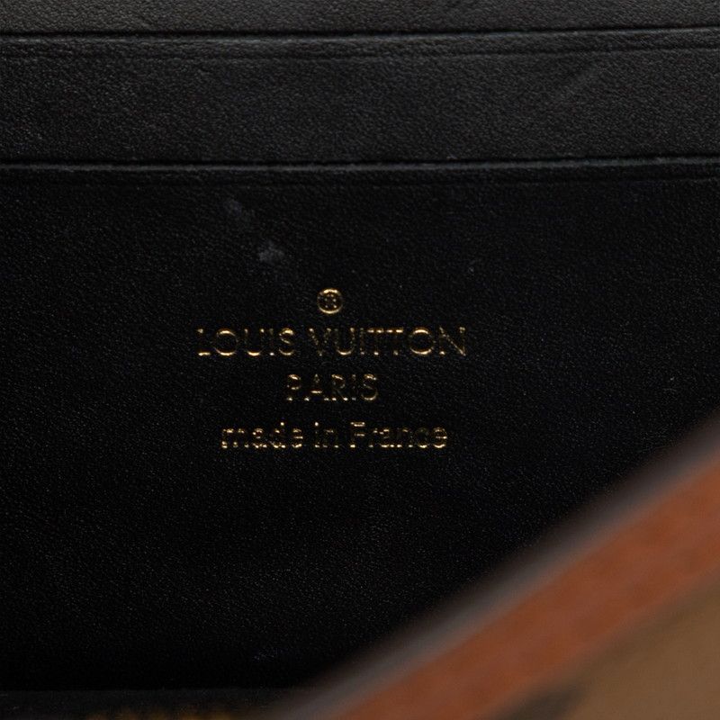 Louis Vuitton Monogram Reverse Portefeuille Dauphine Crossbody Chain Shoulder — view 5