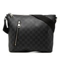 Louis Vuitton Damier Graphite Mick PM Crossbody Shoulder Bag Black Gray Leather