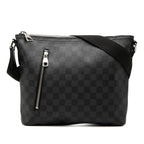 Louis Vuitton Damier Graphite Mick PM Crossbody Shoulder Bag Black Gray Leather