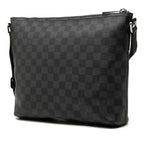 Louis Vuitton Damier Graphite Mick PM Crossbody Shoulder Bag Black Gray Leather — view 2