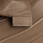 Celine Luggage Micro Handbag Beige Leather — view 5