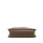 Hermes Evelyne TPM Amazon Crossbody Shoulder Bag Etoupe Gray Gold Taurillon — view 3