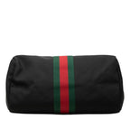 Gucci Sherry Line Tote Black Canvas Leather — view 3
