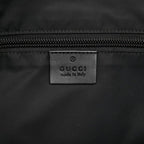 Gucci Sherry Line Tote Black Canvas Leather — view 5