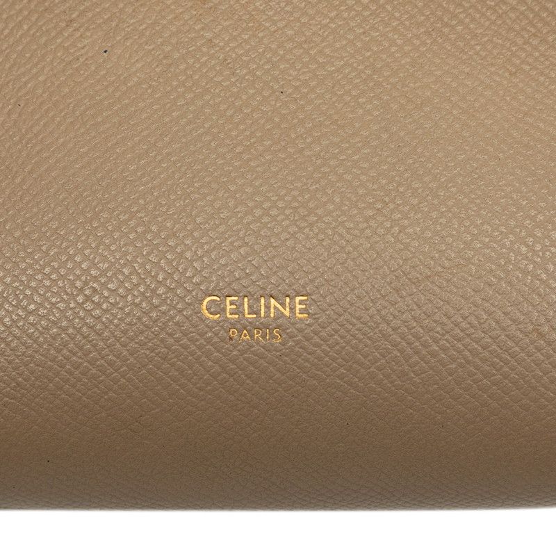 Celine Belt Bag Pico 2-Way Beige Leather — view 6