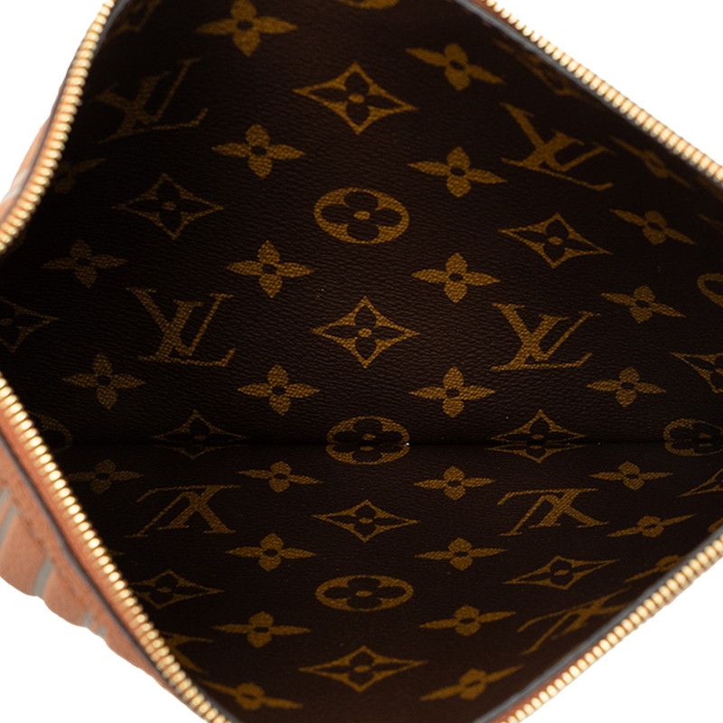 Louis Vuitton Neverfull Inside Out Included Pouch Brown Leather — view 4