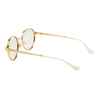 Gucci Boston UV Cut Sunglasses Gold Ivory Acetate Plated Eyewear — view 2