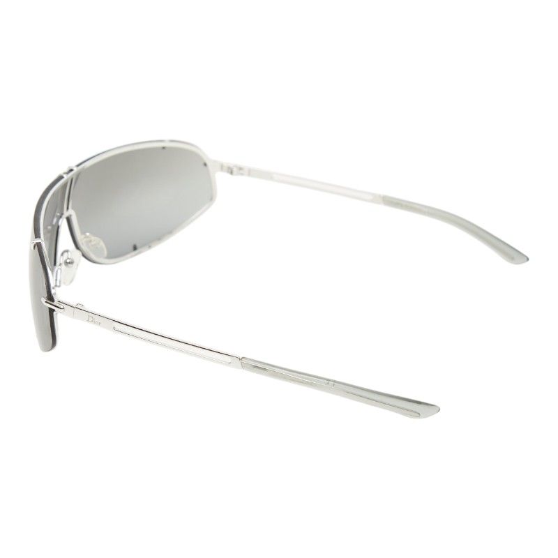 Dior Vintage Sunglasses Silver Acetate Metal Eyewear — view 2