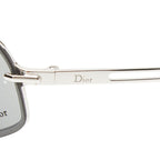 Dior Vintage Sunglasses Silver Acetate Metal Eyewear — view 5