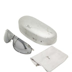 Dior Vintage Sunglasses Silver Acetate Metal Eyewear — view 8