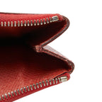 Hermes Clarice PM Coin Purse Orange Leather — view 7
