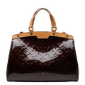 Louis Vuitton Monogram Vernis Blair MM Handbag Amarante Purple Patent Leather