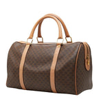 Celine Macadam Boston Bag Brown Leather — view 2
