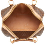 Celine Macadam Boston Bag Brown Leather — view 8