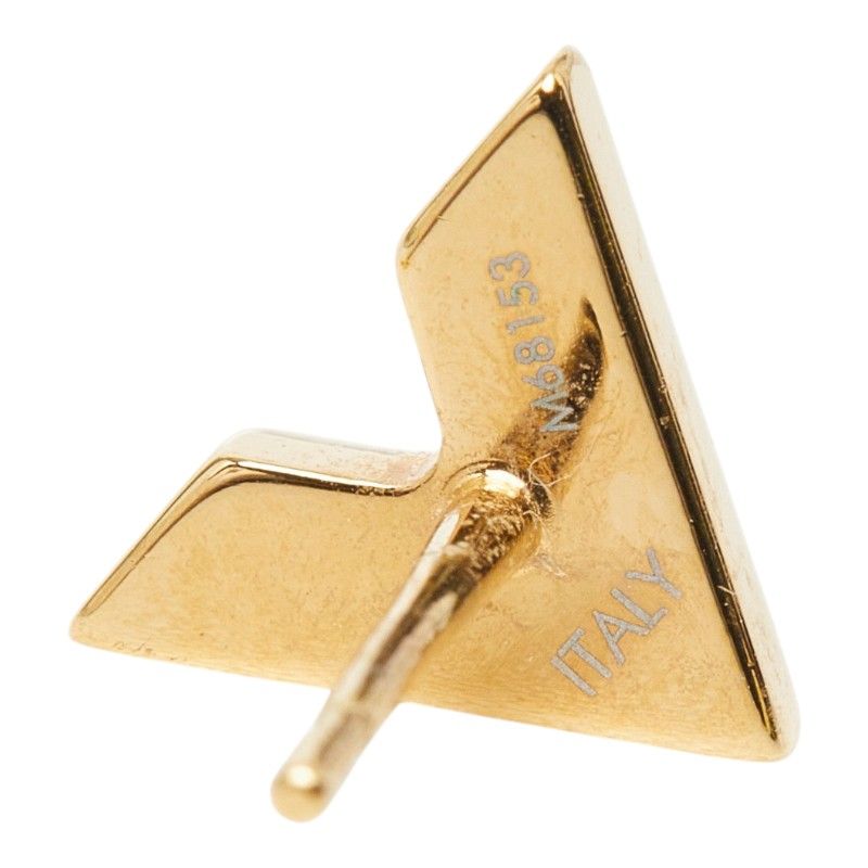 Louis Vuitton Essential Earrings Gold Plating — view 5