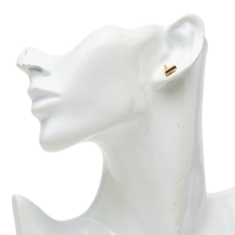 Louis Vuitton Essential Earrings Gold Plating — view 6