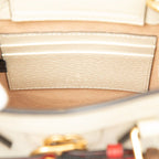Gucci Bamboo Diana Mini Tote 2-Way Shoulder Bag Ivory White Leather — view 5