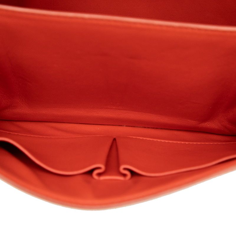 Celine Classic Box Shoulder Bag Red Leather — view 4