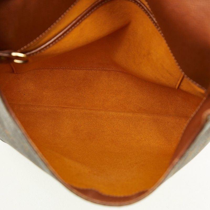 Louis Vuitton Monogram Musette Crossbody Shoulder Bag Brown Leather — view 9