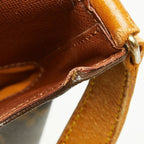 Louis Vuitton Monogram Musette Crossbody Shoulder Bag Brown Leather — view 6