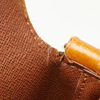 Louis Vuitton Monogram Musette Crossbody Shoulder Bag Brown Leather — view 8