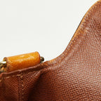 Louis Vuitton Monogram Musette Crossbody Shoulder Bag Brown Leather — view 7