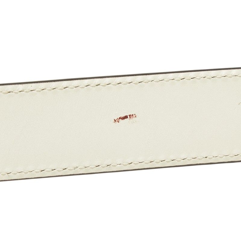 Gucci Sherry Line Sylvie Shoulder Bag White Leather — view 8