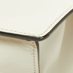 Gucci Sherry Line Sylvie Shoulder Bag White Leather — view 6