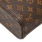 Louis Vuitton Monogram Luco Tote Brown Leather — view 4