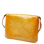 Louis Vuitton Monogram Vernis Thompson Street Shoulder Bag Jaune Yellow Patent — view 2