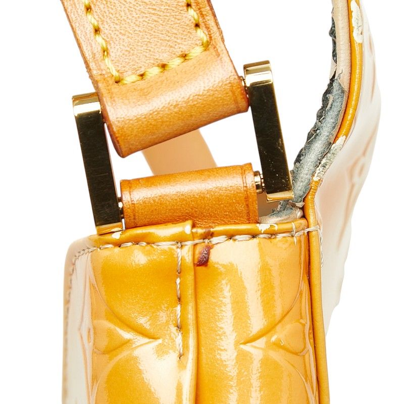 Louis Vuitton Monogram Vernis Thompson Street Shoulder Bag Jaune Yellow Patent — view 6