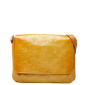 Louis Vuitton Monogram Vernis Thompson Street Shoulder Bag Jaune Yellow Patent