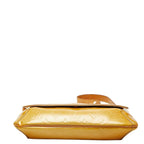 Louis Vuitton Monogram Vernis Thompson Street Shoulder Bag Jaune Yellow Patent — view 3