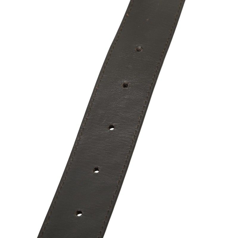 Bottega Veneta Intrecciato Belt 85 Dark Brown Leather — view 6