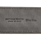 Bottega Veneta Intrecciato Belt 85 Dark Brown Leather — view 8