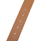 Gucci Interlocking Belt 85 34 GG Buckle Brown Leather — view 6