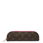 Louis Vuitton Pencil Pouch Charlotte Pen Case Brown Pondicherry Pink Leather