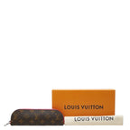 Louis Vuitton Pencil Pouch Charlotte Pen Case Brown Pondicherry Pink Leather — view 9